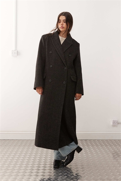 Пальто оверсайз из смешанной шерсти Logan артикул 150042928