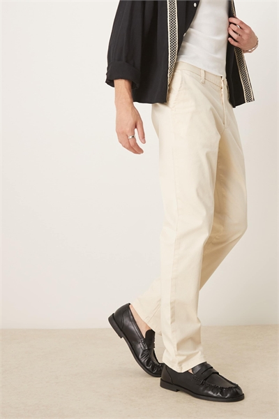 Узкие брюки с расклешенными штанинами артикул 143504669