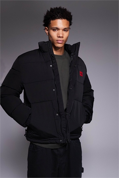 Легкая пуховая куртка с логотипом Balto в черном цвете артикул 148447998