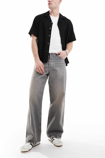 Джинсы Dave с широкой посадкой артикул 143050526