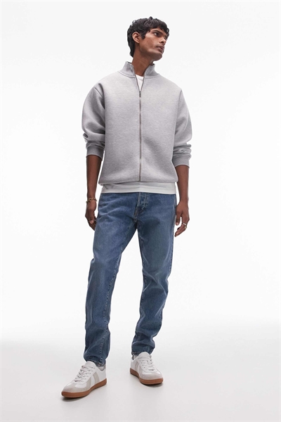 Джинсы узкого кроя средней синевы артикул 129176156