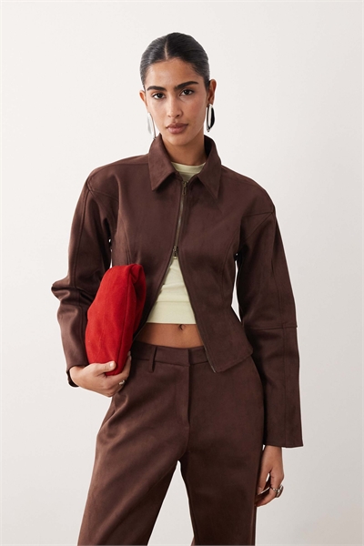 Бомбер свободного кроя артикул 152422878