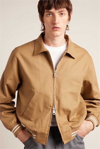 Архивная коллекция бомбер в бежевом цвете - BEIGE артикул 151054291