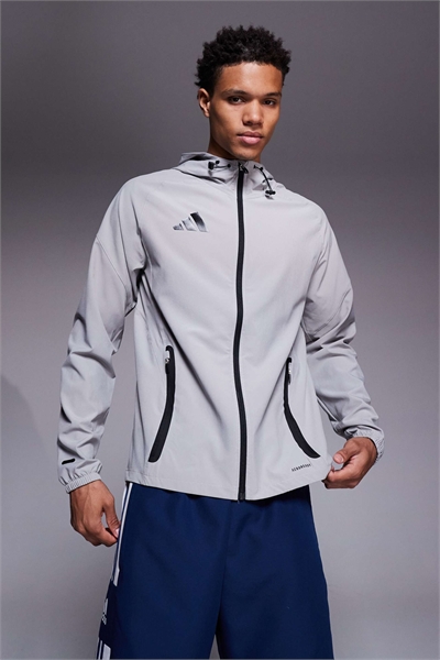 Куртка Adidas Football Tiro 25 competition vis tech travel, серый цвет артикул 140466197