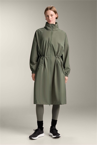 10-килограммовая водонепроницаемая сверхлегкая длинная куртка с утеплителем цвета хаки артикул 151016586