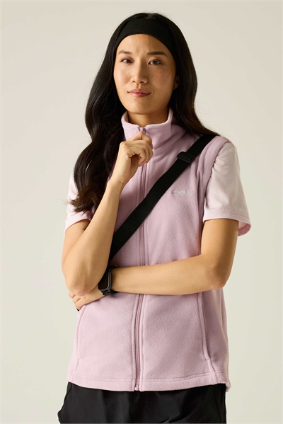 Sweetness ii уютный флисовый жилет в цвете пудровой сирени артикул 154873620