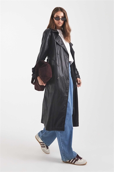 Тренч под кожу артикул 146141326