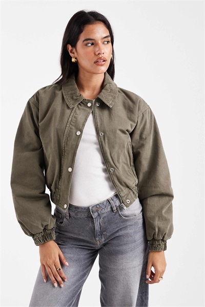 Джинсовая куртка-бомбер артикул 149051716