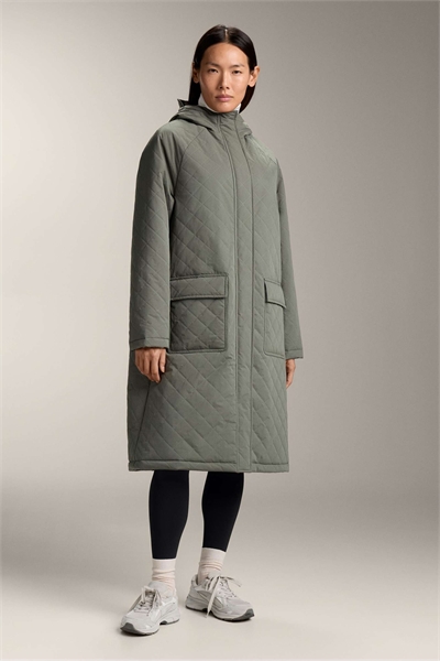 Fellex® аэрогель 3k водонепроницаемая длинная куртка с утеплителем темно-хаки артикул 152228635