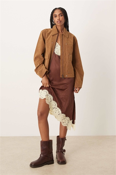 Веганская замшевая куртка Blair артикул 153401457