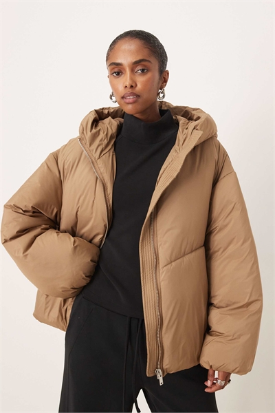 Пуховик с капюшоном артикул 151861549