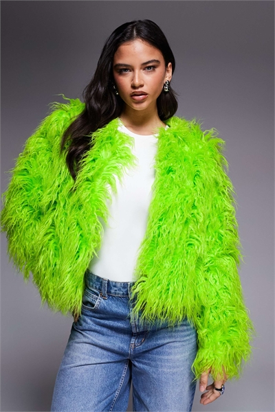 Куртка Esme из искусственного монгольского меха артикул 149954845