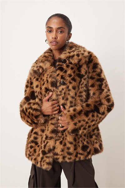 Куртка из искусственного меха артикул 152422849