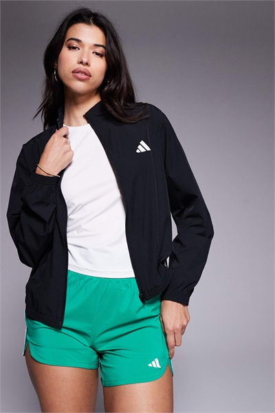 Adidas Training 3-полосная тканая куртка черного цвета артикул 141936369