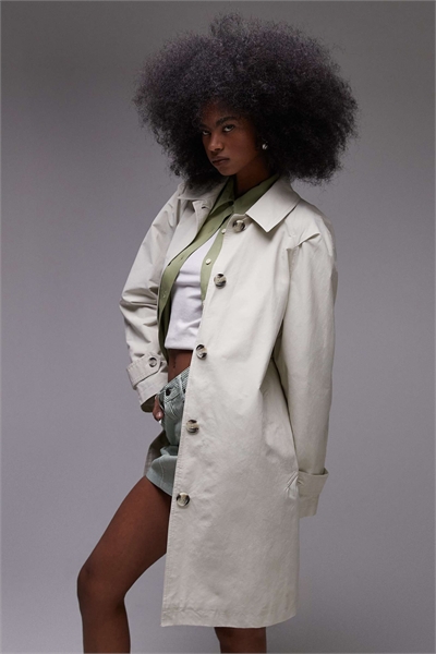 Тренч средней длины артикул 138929574