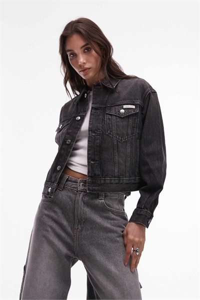 Джинсовая куртка в стиле «тракер» 90-х годов артикул 143294870