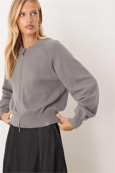 Миланская вязаная куртка на молнии артикул 149515437