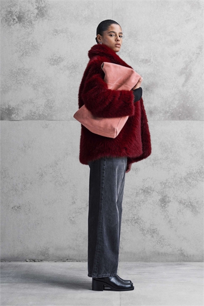 ASOS DESIGN: пальто с высоким воротником из искусственного меха для полных артикул 148785592