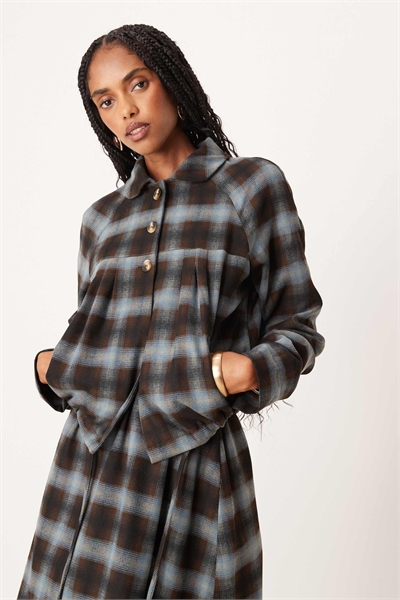 Куртка с воротником-харана на пуговицах co-ord артикул 149953267