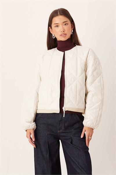 Куртка-линер с логотипом Calvin Klein, стеганая, с блестящей отделкой артикул 148565529