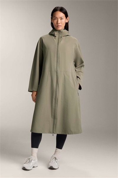 10k водонепроницаемая сверхлегкая длинная куртка коричневого цвета артикул 151865949