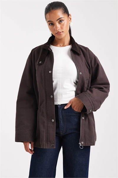 Куртка с зауженной талией артикул 146787586