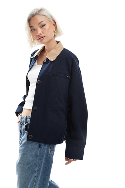 Куртка-бомбер с воротником-стойкой цвета «верблюжий» артикул 142047406