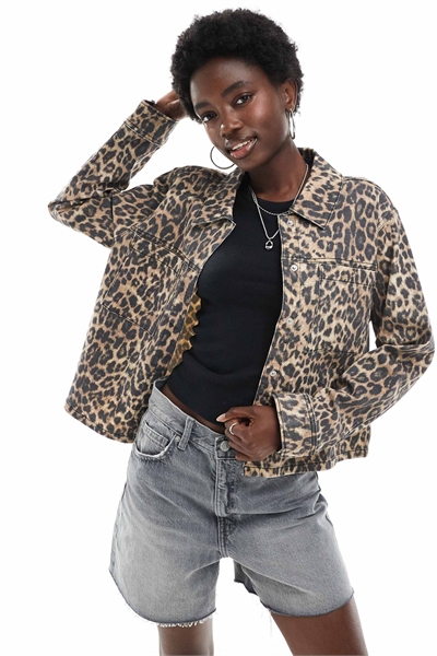 Леопардовый шарф артикул 147133069