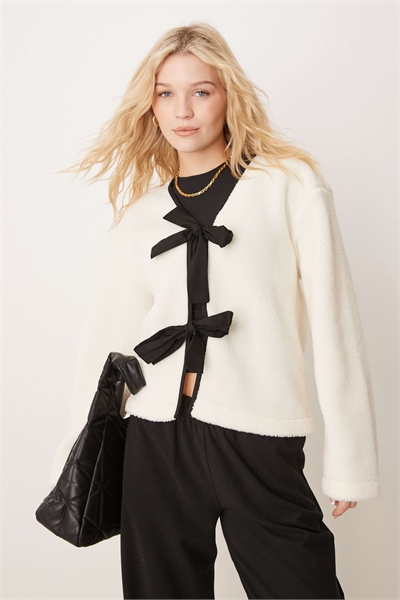 Куртка Borg с элементами в виде бабочки артикул 142722250