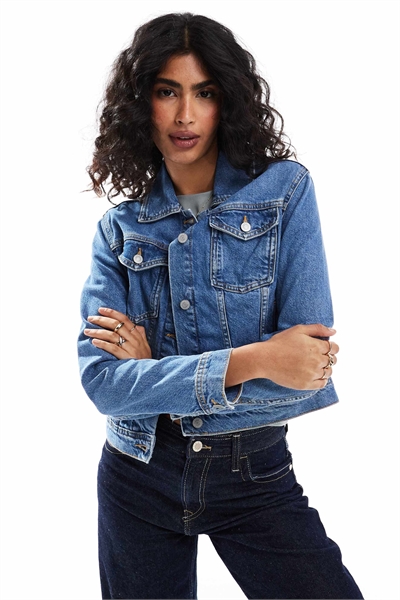 Джинсовая куртка артикул 138633793