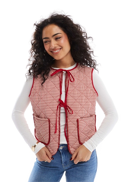 Стеганый жилет артикул 141038901