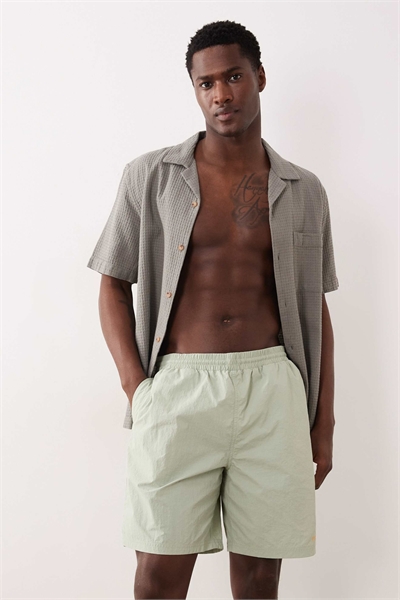 Шорты Edgar с логотипом, 7 дюймов, бледно-зеленые артикул 154833204