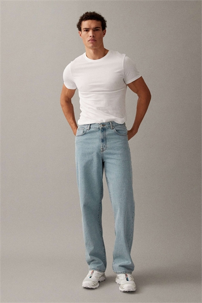 джинсы-багги артикул 128793902