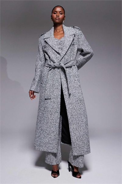 Пальто «Саванна» с поясом co-ord артикул 149514254