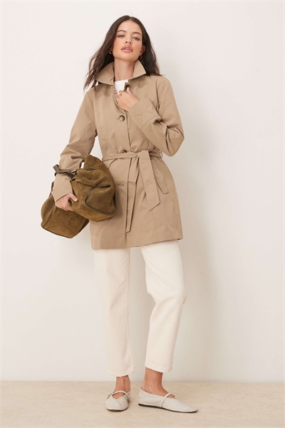 Тренч светло-коричневого цвета артикул 139103795