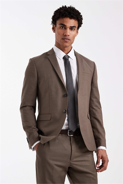 Пиджак премиум-класса с ультраузким кроем co-ord артикул 154761787