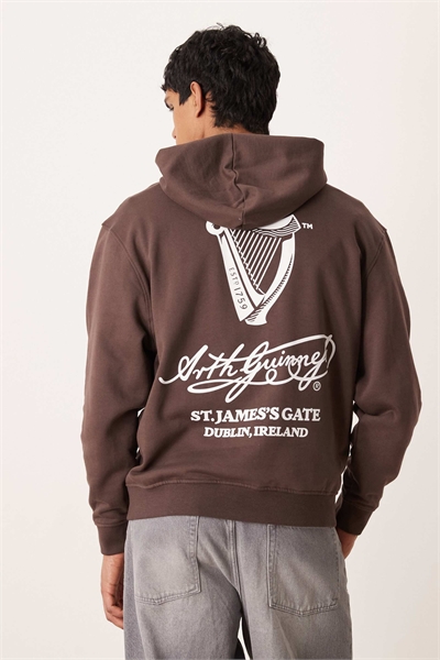 Универсальная толстовка свободного кроя с принтом Guinness артикул 152831335