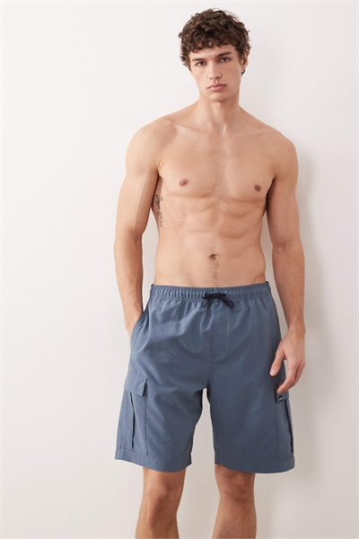 Быстросохнущие легкие плавки Blanmont цвета «китайский синий» артикул 154919226