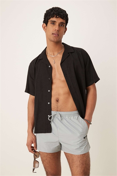 Плавки с логотипом, серые артикул 143419908