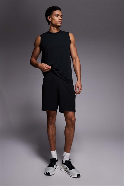 Шорты Icon 7 дюймов для тренировок с карманами на молнии, черного цвета артикул 151308463