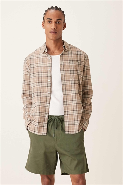 Шорты Swinton с завязками на талии, цвет хаки артикул 154833171