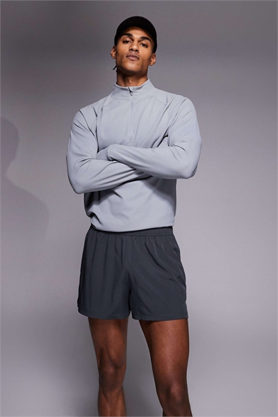 Шорты Icon 3 дюйма для бега с быстрым высыханием и задним карманом для телефона, цвет угольно-серый артикул 151308633