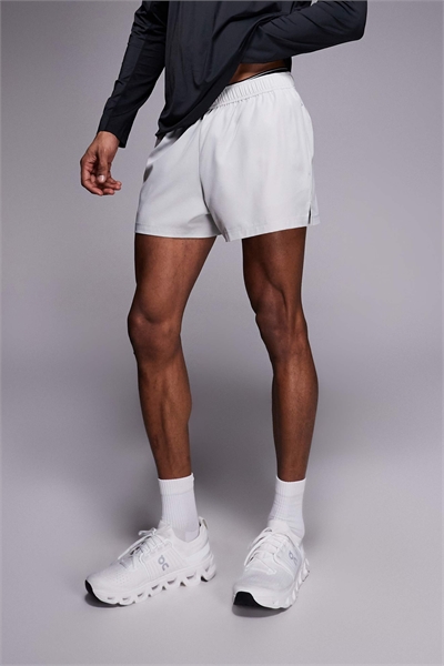 Шорты Icon 3 дюйма для бега с быстрым высыханием и задним карманом для телефона, цвет «паровой серый» артикул 153487857