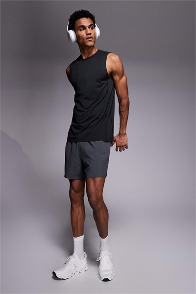 Шорты Icon 5 дюймов для тренировок с карманами на молнии, темно-серые артикул 153149187