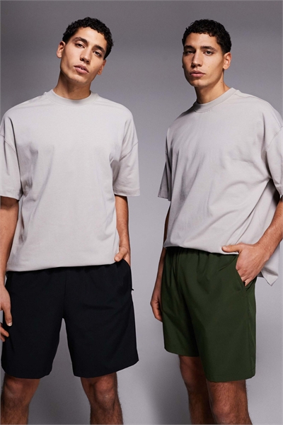 Шорты Icon 7 дюймов для тренировок с быстрым высыханием и карманами на молнии, 2 штуки в комплекте, черного и хаки цвета артикул 151308638