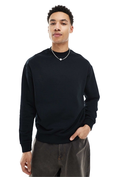 Свитшот свободного кроя из серии Essentials артикул 149442918