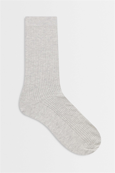 Носки до щиколотки светло-серого цвета артикул 155149375