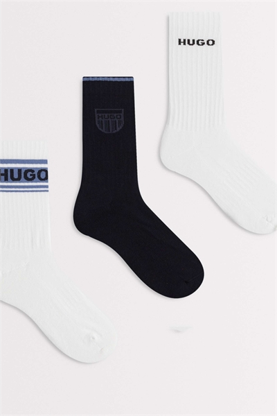 Hugo Bodywear 3 пары носков с круглым вырезом в нескольких цветах артикул 153992145