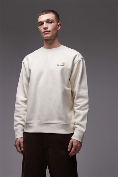 Толстовка Carhartt с надписью «American Script» артикул 154451436