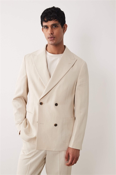 Двубортный блейзер классического кроя артикул 154163062